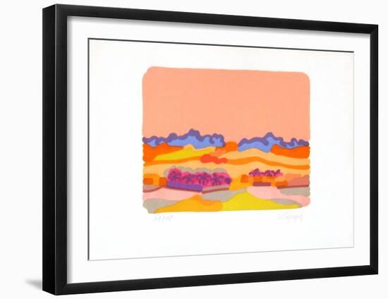 PS - L'oasis-Charles Lapicque-Framed Limited Edition