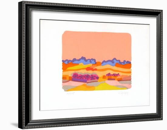PS - L'oasis-Charles Lapicque-Framed Limited Edition