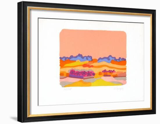 PS - L'oasis-Charles Lapicque-Framed Limited Edition