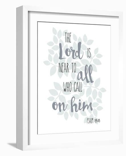 Psalm 145.18-Erin Clark-Framed Giclee Print