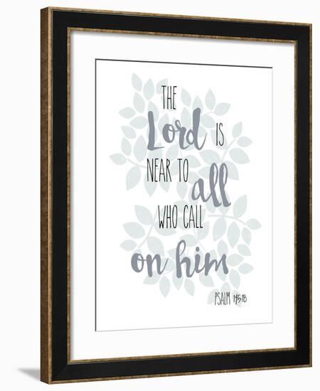 Psalm 145.18-Erin Clark-Framed Giclee Print
