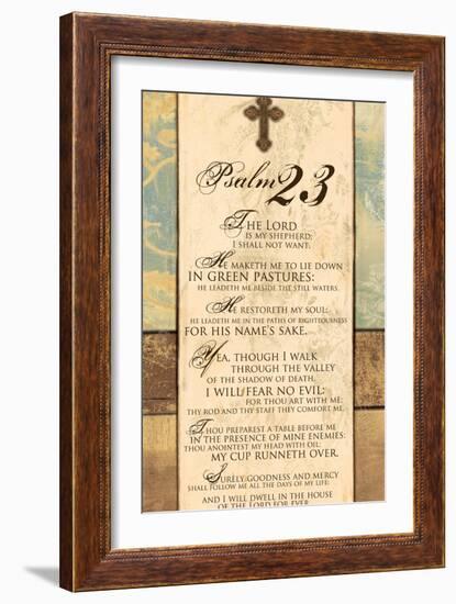 Psalm 23 Panel-Piper Ballantyne-Framed Art Print