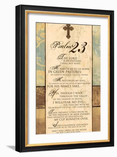 Psalm 23 Panel-Piper Ballantyne-Framed Art Print