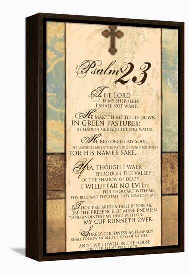 Psalm 23 Panel-Piper Ballantyne-Framed Stretched Canvas