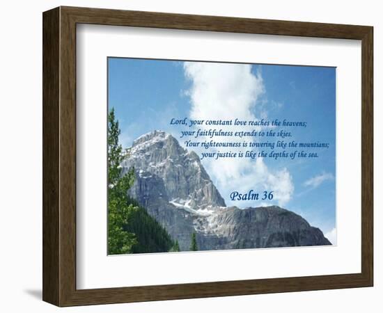 Psalm 36-Ruth Palmer 2-Framed Art Print