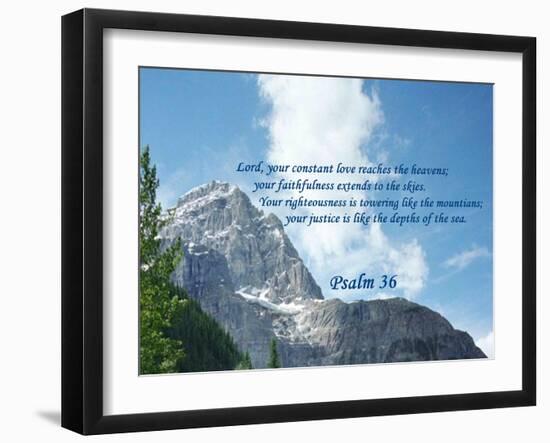 Psalm 36-Ruth Palmer 2-Framed Art Print