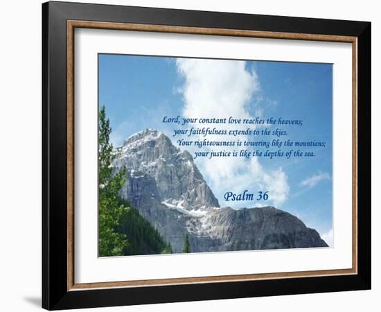 Psalm 36-Ruth Palmer 2-Framed Art Print