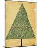 Psalm 95 Taking Form of Christmas Tree-Bettmann-Mounted Photographic Print