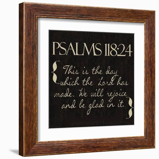 Psalms 118-24-Taylor Greene-Framed Art Print