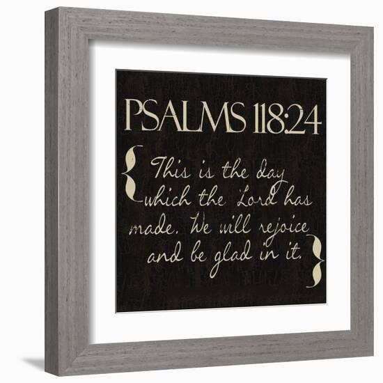 Psalms 118-24-Taylor Greene-Framed Art Print