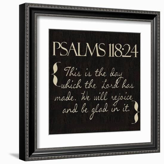 Psalms 118-24-Taylor Greene-Framed Art Print