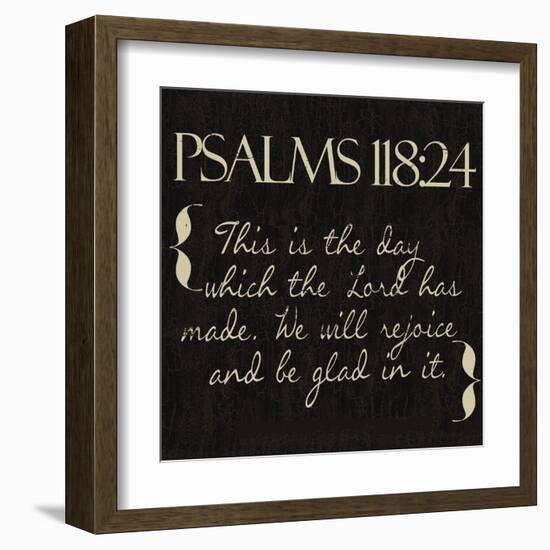 Psalms 118-24-Taylor Greene-Framed Art Print