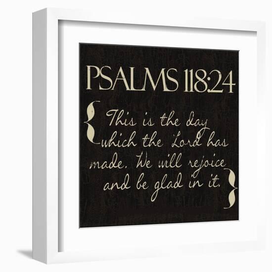 Psalms 118-24-Taylor Greene-Framed Art Print