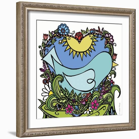 Psalms 30 12-Leslie Wing-Framed Giclee Print