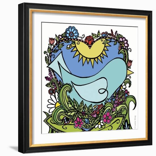 Psalms 30 12-Leslie Wing-Framed Giclee Print