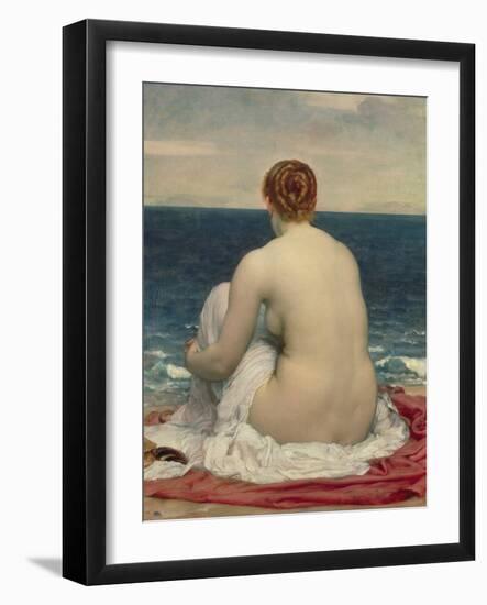 Psamanthe, 1880-Frederick Leighton-Framed Giclee Print