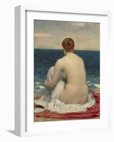 Psamanthe, 1880-Frederick Leighton-Framed Giclee Print