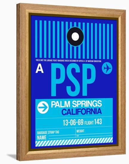 PSP Palm Springs Luggage Tag II-NaxArt-Framed Stretched Canvas