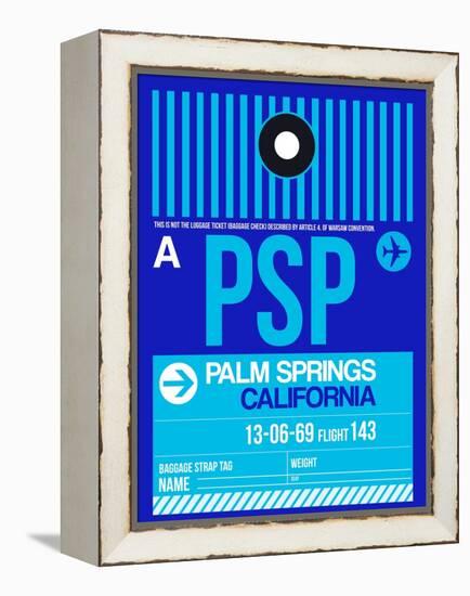 PSP Palm Springs Luggage Tag II-NaxArt-Framed Stretched Canvas