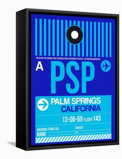 PSP Palm Springs Luggage Tag II-NaxArt-Framed Stretched Canvas