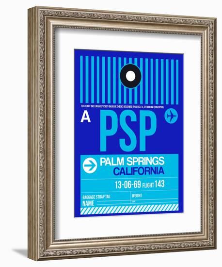 PSP Palm Springs Luggage Tag II-NaxArt-Framed Premium Giclee Print