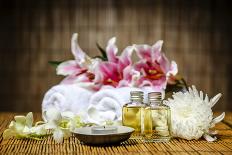Candle and Massage Oil-psphotography-Photographic Print