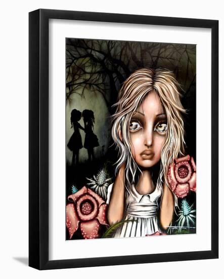 Pssst�-Angelina Wrona-Framed Art Print