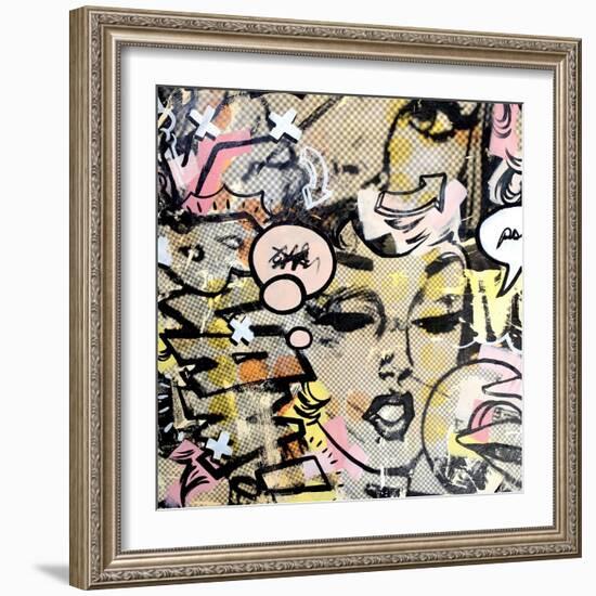 Psst ( if I ever did)-Dan Monteavaro-Framed Giclee Print