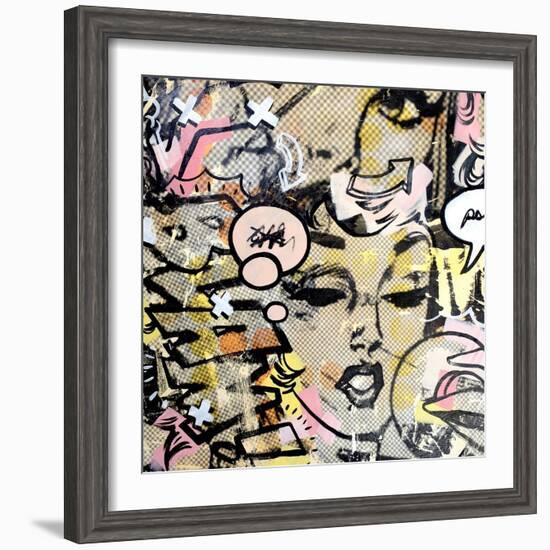 Psst ( if I ever did)-Dan Monteavaro-Framed Giclee Print