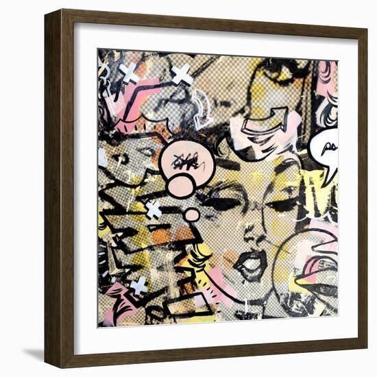 Psst ( if I ever did)-Dan Monteavaro-Framed Giclee Print