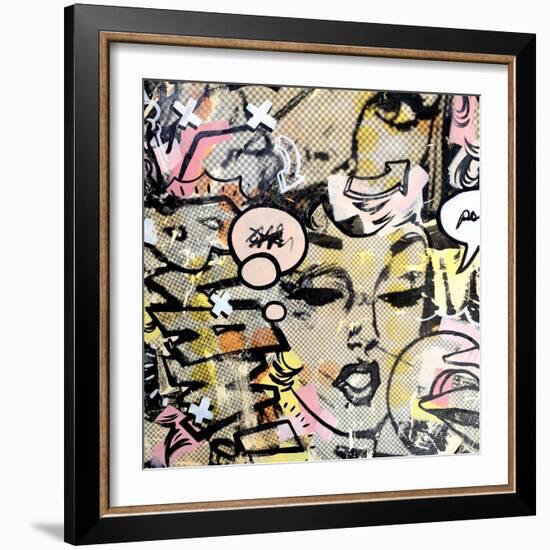 Psst ( if I ever did)-Dan Monteavaro-Framed Giclee Print