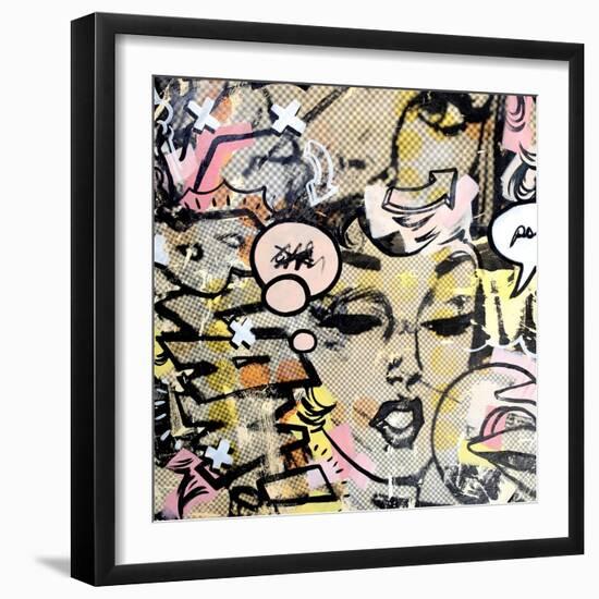 Psst ( if I ever did)-Dan Monteavaro-Framed Giclee Print