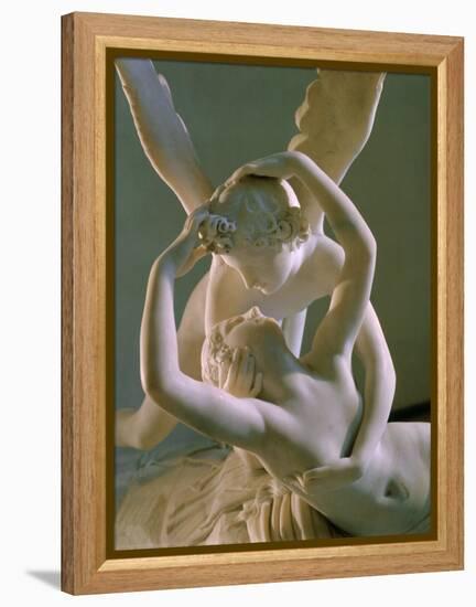 Psyche Brought to Life by Eros' Kiss, 1793-Antonio Canova-Framed Premier Image Canvas