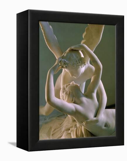 Psyche Brought to Life by Eros' Kiss, 1793-Antonio Canova-Framed Premier Image Canvas