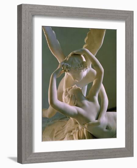 Psyche Brought to Life by Eros' Kiss, 1793-Antonio Canova-Framed Photographic Print