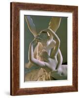 Psyche Brought to Life by Eros' Kiss, 1793-Antonio Canova-Framed Photographic Print