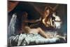 Psyche Discovers Cupid-Giuseppe Maria Crespi-Mounted Giclee Print