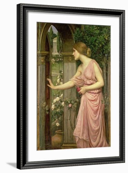 Psyche Entering Cupid's Garden, 1903-John William Waterhouse-Framed Giclee Print