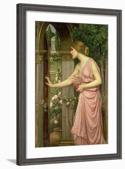 Psyche Entering Cupid's Garden, 1903-John William Waterhouse-Framed Giclee Print