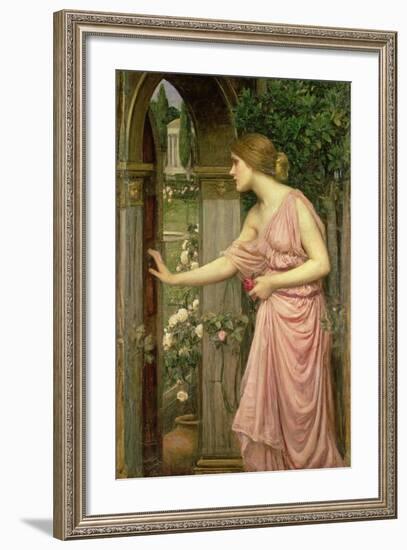 Psyche Entering Cupid's Garden, 1903-John William Waterhouse-Framed Giclee Print