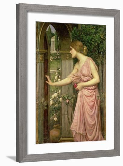 Psyche Entering Cupid's Garden, 1903-John William Waterhouse-Framed Giclee Print