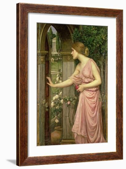 Psyche Entering Cupid's Garden, 1903-John William Waterhouse-Framed Giclee Print