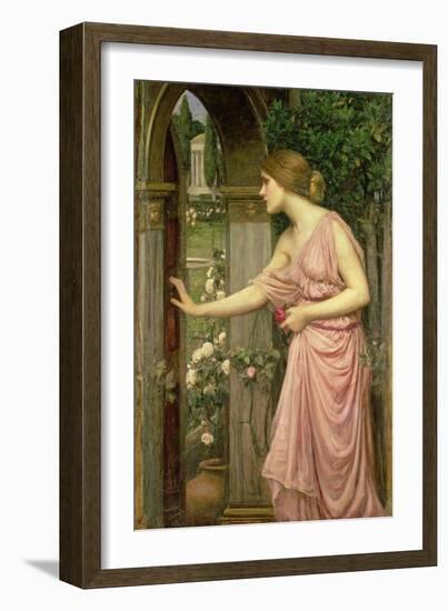 Psyche Entering Cupid's Garden, 1903-John William Waterhouse-Framed Giclee Print