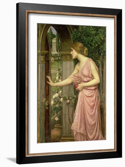 Psyche Entering Cupid's Garden, 1903-John William Waterhouse-Framed Giclee Print