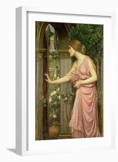 Psyche Entering Cupid's Garden, 1903-John William Waterhouse-Framed Giclee Print