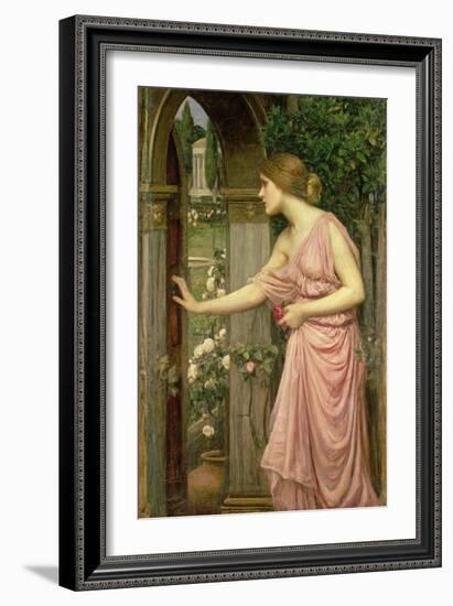 Psyche Entering Cupid's Garden, 1903-John William Waterhouse-Framed Giclee Print