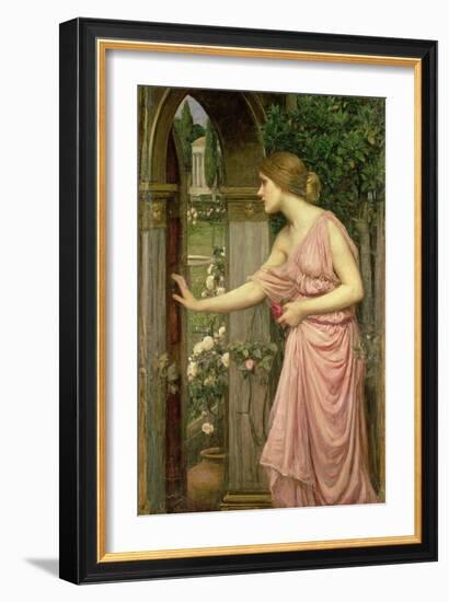 Psyche Entering Cupid's Garden, 1903-John William Waterhouse-Framed Giclee Print