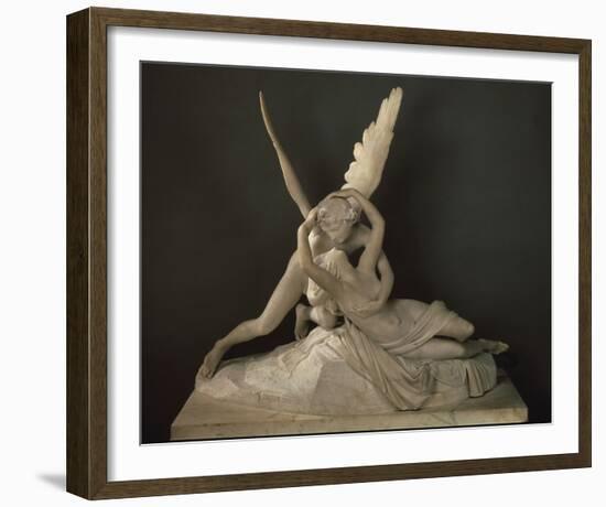 Psyche Ranimee par le Baiser de L'Amour-Antonio Canova-Framed Giclee Print