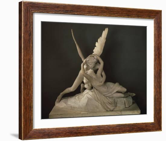 Psyche Ranimee par le Baiser de L'Amour-Antonio Canova-Framed Giclee Print