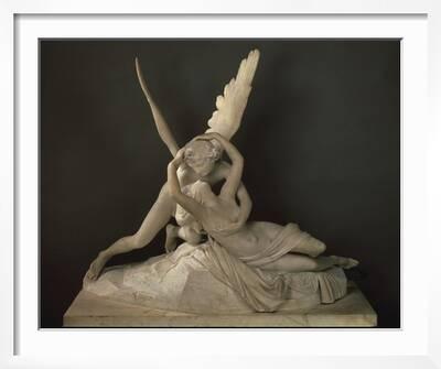 Psyche Ranimee Par Le Baiser De L Amour Giclee Print Antonio Canova Art Com